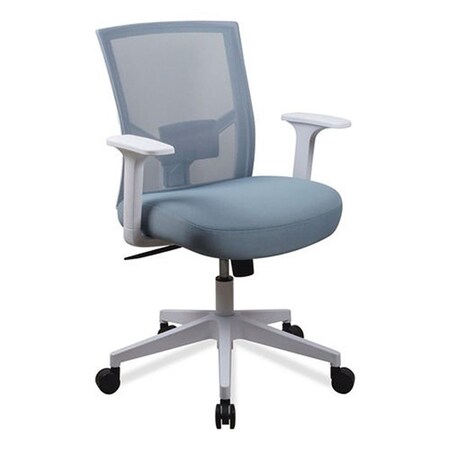 Kd 39.72 x 27.72 x 27.8 in. Mesh Back Fabric Task Chair, Blue KD3201023
